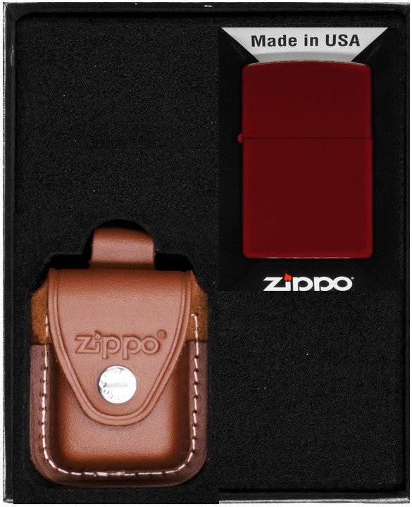 Zestaw ZIPPO Zapalniczka MERLOT Prezentowy No2