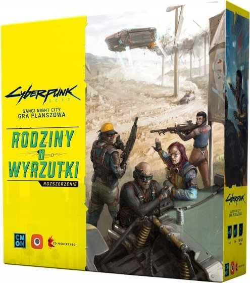 Portal Games Gra Cyberpunk 2077: Rodziny i wyrzutki