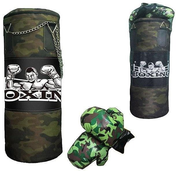 Worek i rękawice bokserskie EDUKAMP
