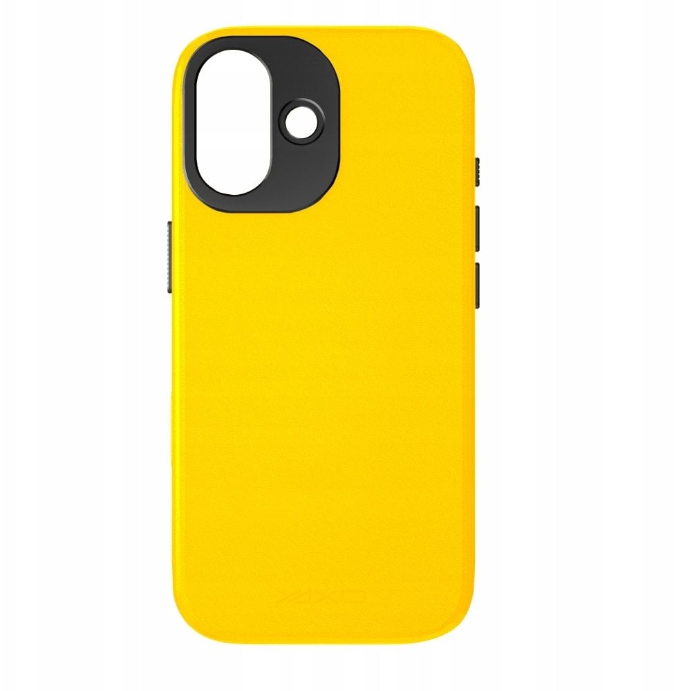 Yaxo Etui na telefon Leather Gear Slim Case MagSafe iPhone 17 Honey Yellow