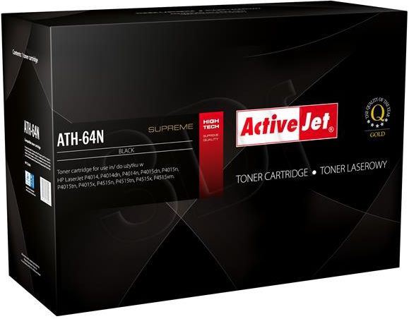 Toner Activejet ATH-64N Black Zamiennik 64A (AT64N)