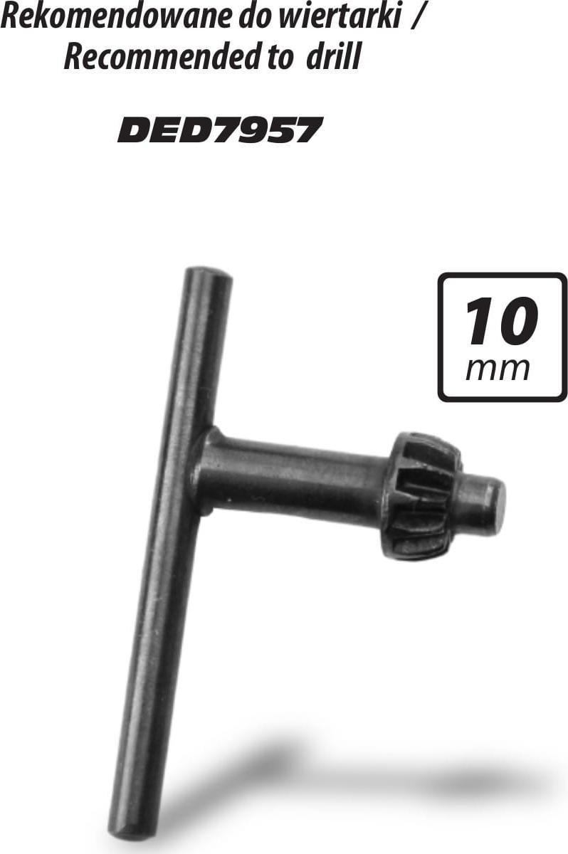 Dedra Klucz do uchwytu wiertarskiego 10mm