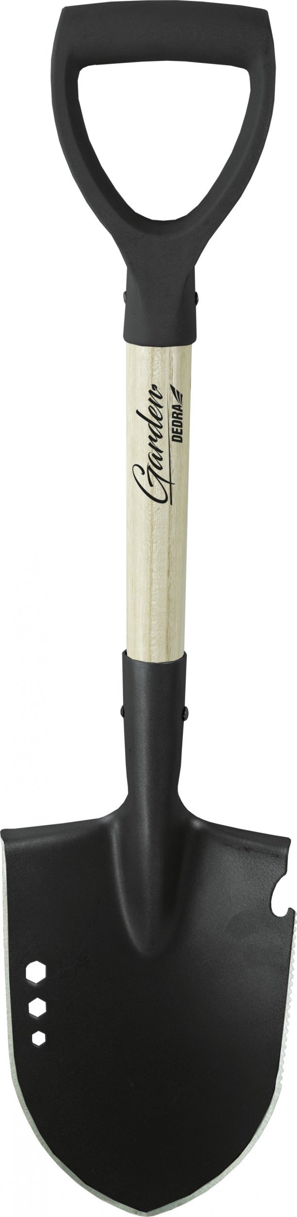 Dedra Mini saperka uchwyt drewniany dł. 68cm