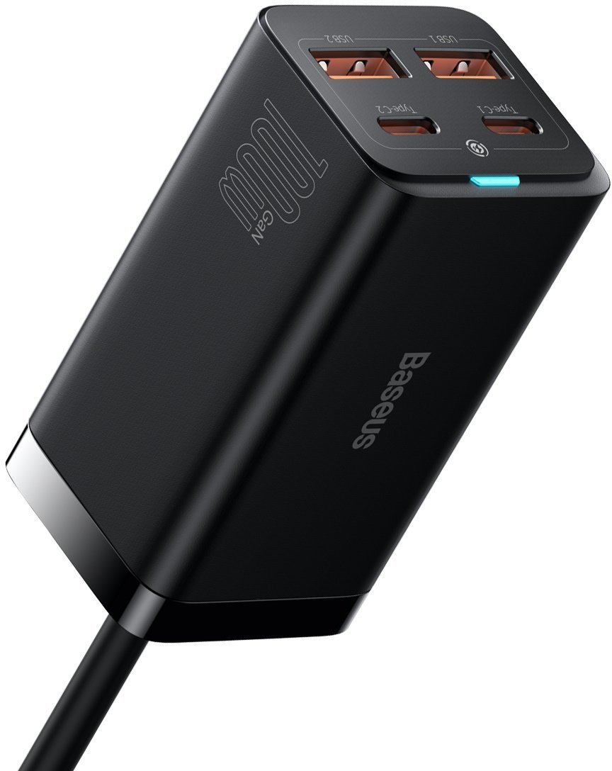 Ładowarka Baseus GaN3 Pro 2x USB-A 2x USB-C 3 A (CCGP000101)