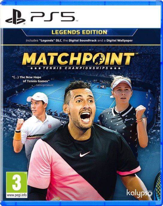Matchpoint Tennis Championships Legends Edition PL/ENG (PS5)