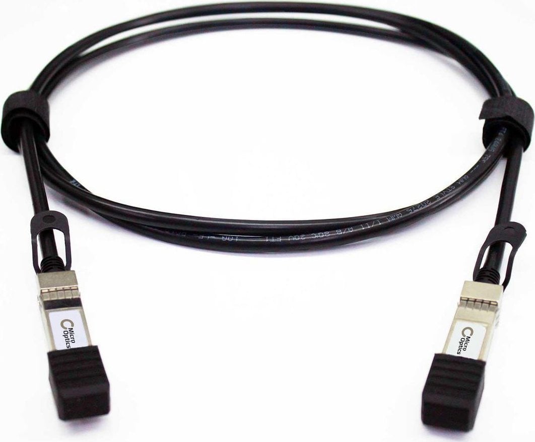 Lanview MO-UDC-5 kabel InfiniBand / światłowodowy 5 m SFP+ Czarny