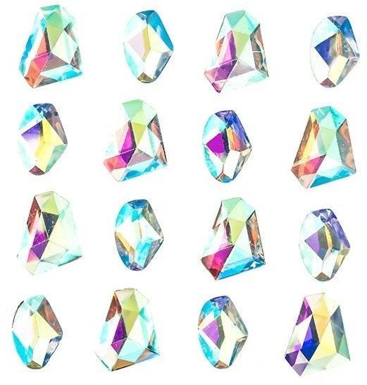 Krzyształki samoprzylepne 16szt