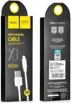 Kabel USB Hoco USB-A - Lightning 1 m Biały (110303)