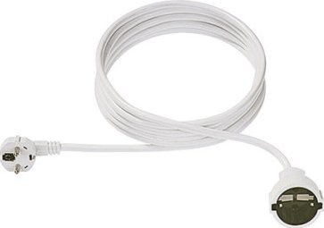 Bachmann BACHMANN Przedłużacz, Styk ochronny 230V 4m biały