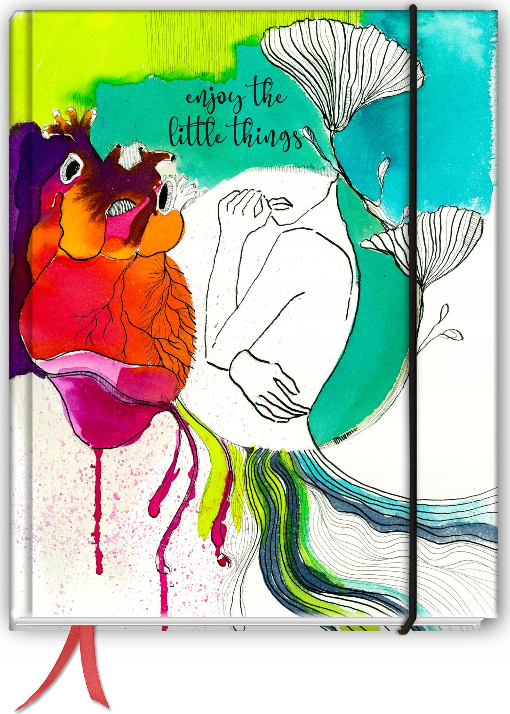 TadaPlanner Bullet journal szyty 214 stron TaDaPlanner notatnik A5 w kropki pamiętnik