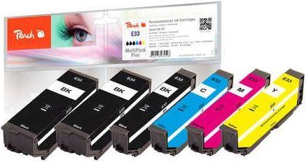 Tusz Peach Tusz PI200-487 / Epson No. 33 (Photo black, Black, Cyan, Magenta, Yellow)