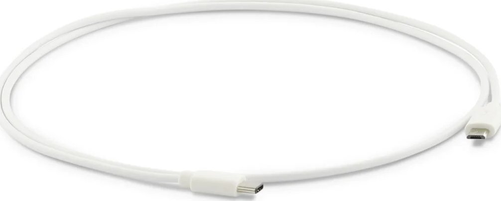 Kabel USB LMP USB-C - microUSB 1 m Biały (LMP-USBC-mUSB2)