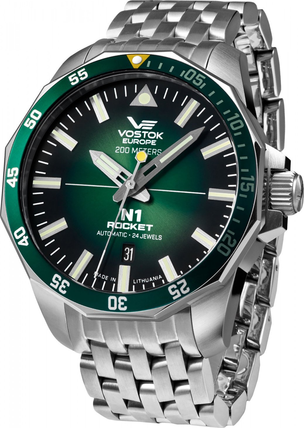 Zegarek Vostok Europe Zegarek męski Vostok Europe NH35A-225A710B srebrny