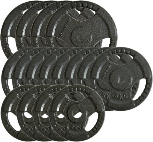 Zestaw obciążeń żeliwnych Hammertone UNDERFIT 31mm 90kg do sztangi