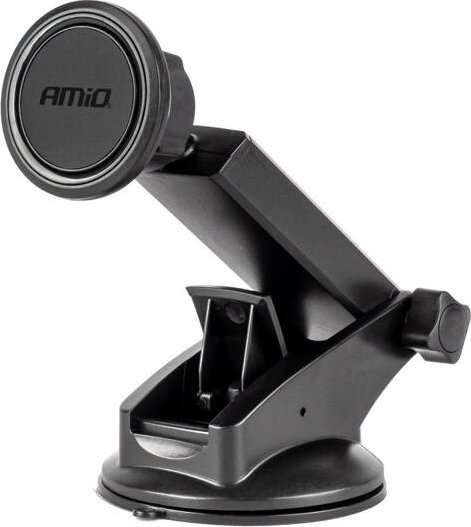 Uchwyt samochodowy magnetyczny do telefonu na szybę z przyssawk? regulowany 360 AMIO-04145