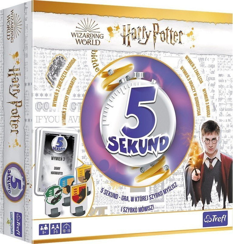 Trefl Gra planszowa 5 sekund Harry Potter