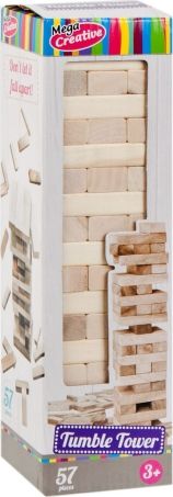 Mega Creative Gra wieża drewniana