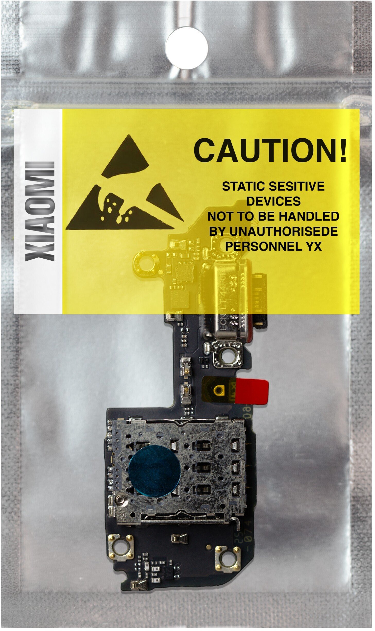 Zila Płytka Ładowania do Xiaomi 14T Pro USB SIM Złącze Oryginał 2407FPN8EG (5904858355563)