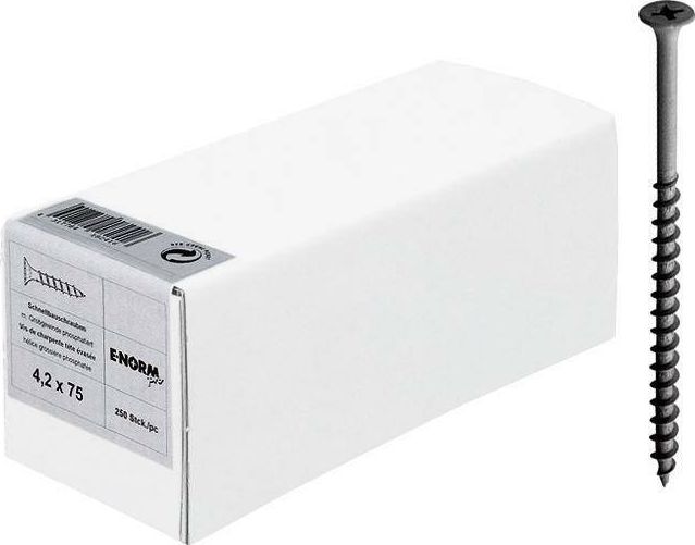 E-NORMpro Wkret do sys. suchej zabud., gwint grubozw. 3,9x 35 THN, opak.handl. E-NORMpro