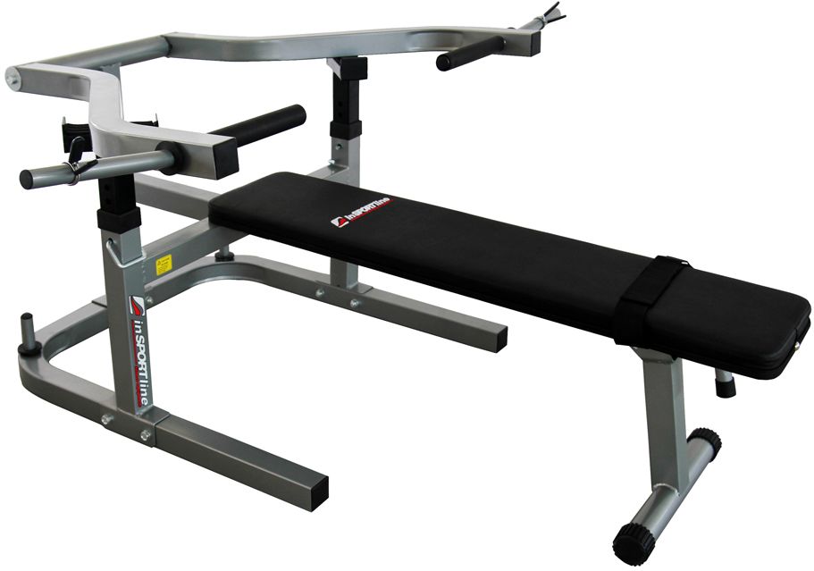 inSPORTline Ławka ze stojakiem do ćwiczeń LKM715 (5498)