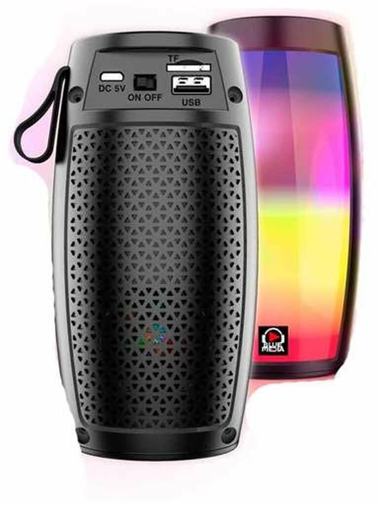 Głośnik REIG Głośnik Bluetooth USB 5 W 16 x 8,2 x 8,2 cm