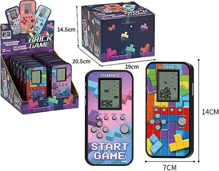 Gra elektroniczna tetris MIX