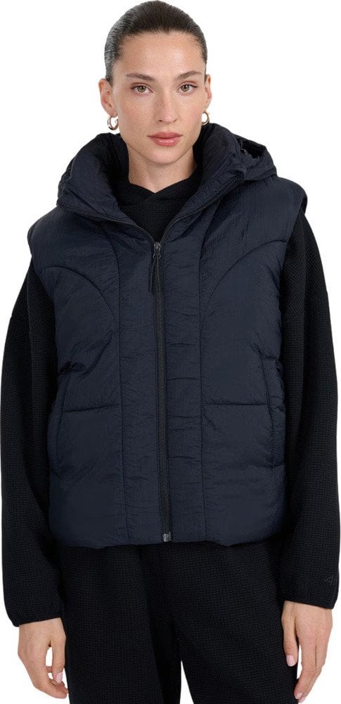 Kamizelka damska 4F F299 czarna 4FWAW25TVJAF299 20S M