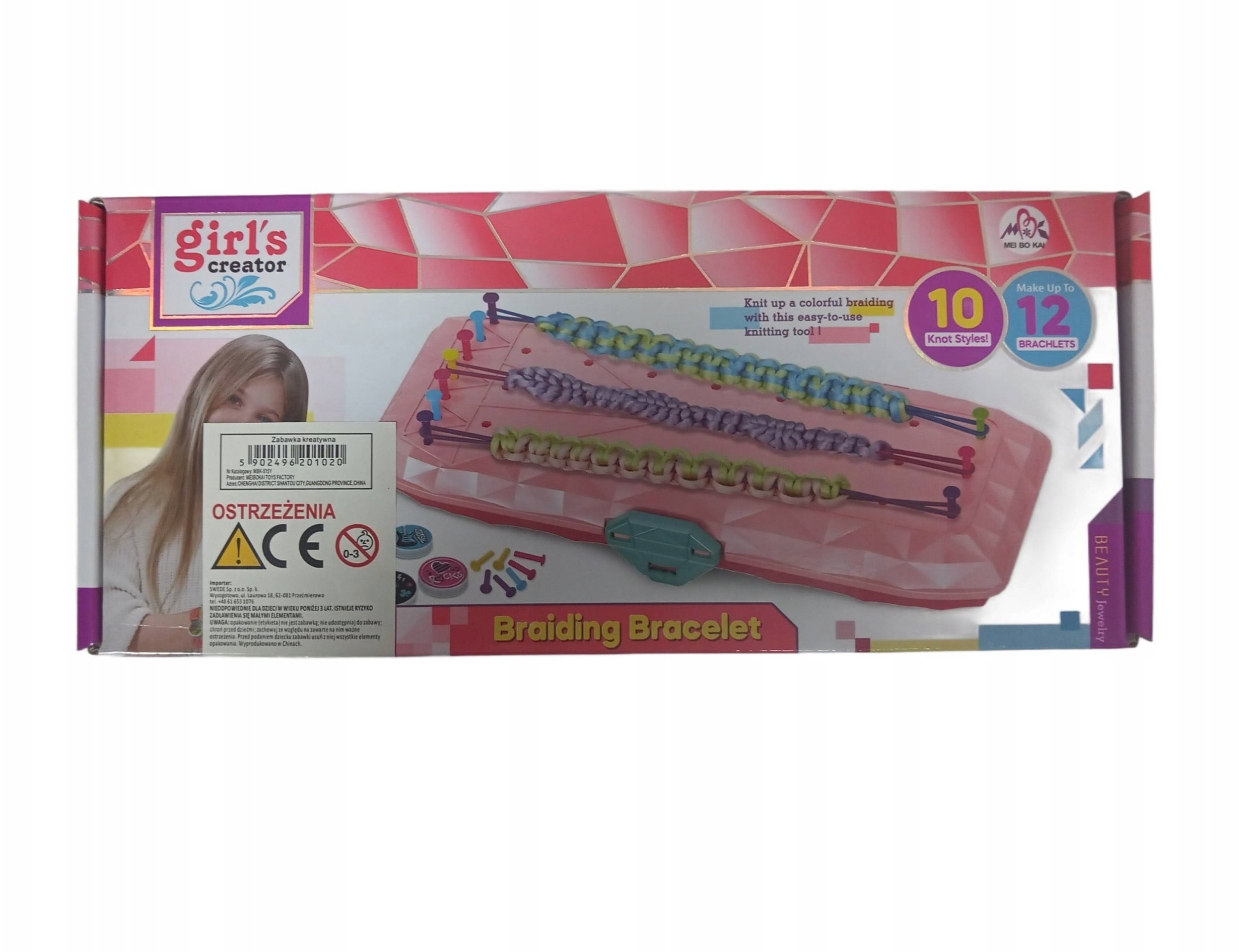 Zestaw kreatywny do robienia bransoletek