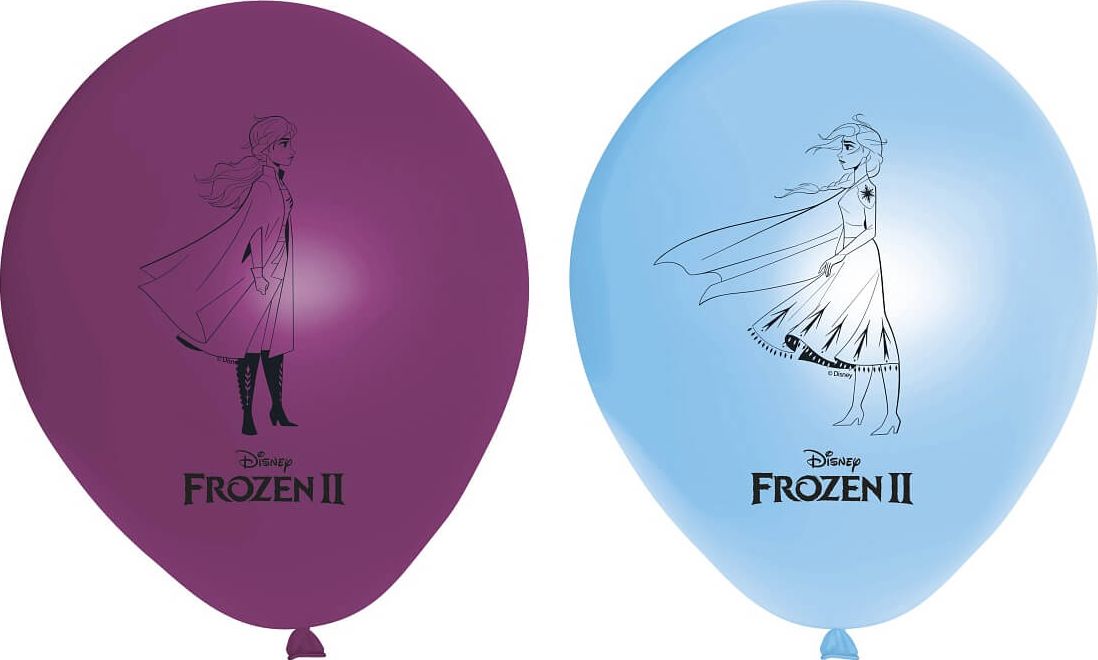 PROCOS Balony urodzinowe Frozen 2 - Kraina Lodu 2 - 28 cm - 8 szt uniwersalny