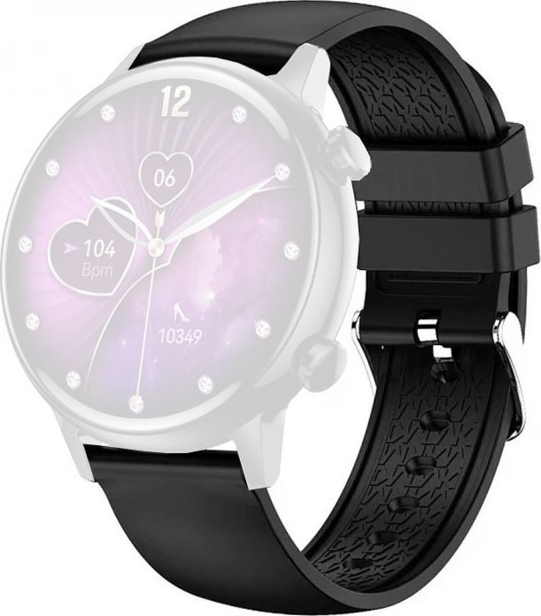 Rubicon Pasek Rubicon do modelu RNCF09 czarny 18 mm