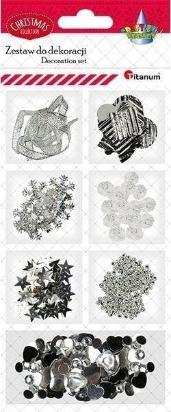 Titanum Zestaw do cardmakingu srebrny