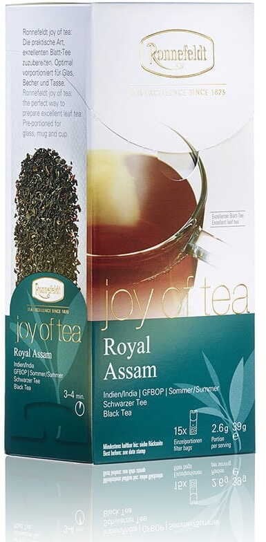 Ronnefeldt Czarna herbata Joy Of Tea Royal Assam 15 saszetek