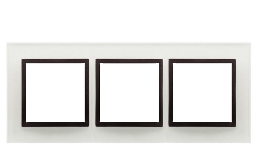 Kontakt-Simon Ramka potrójna szkło burzowa chmura - DRN3/72