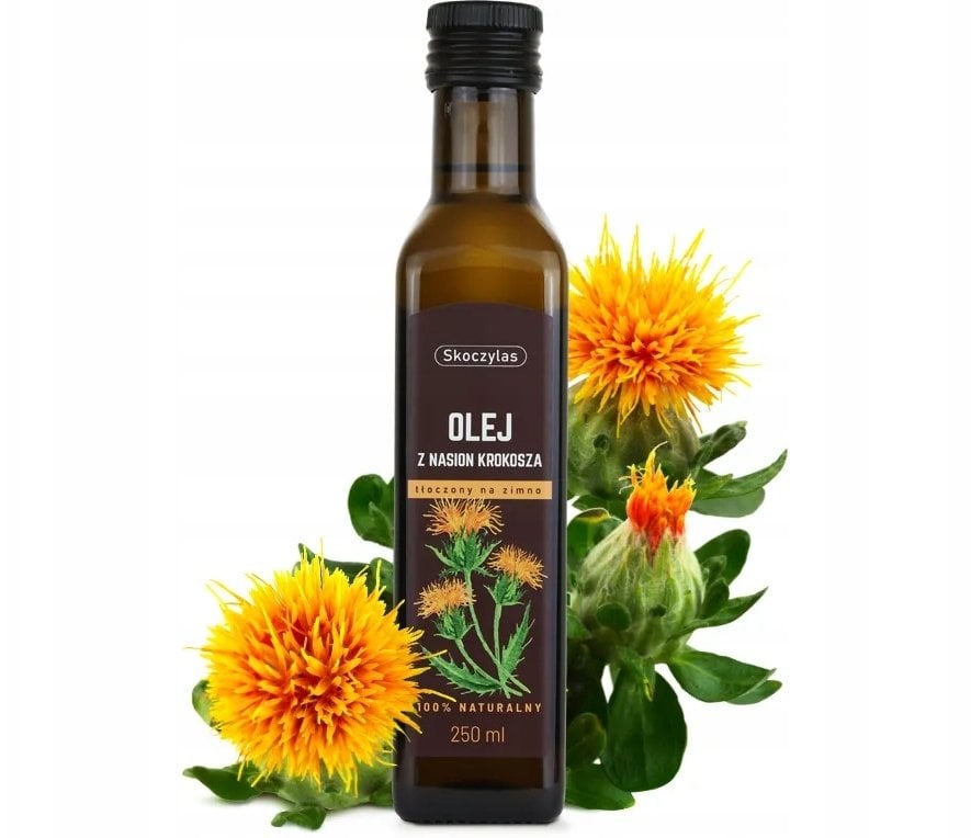 SKOCZYLAS_Olej z nasion krokosza barwierskiego baza dodatek do sałat 250ml