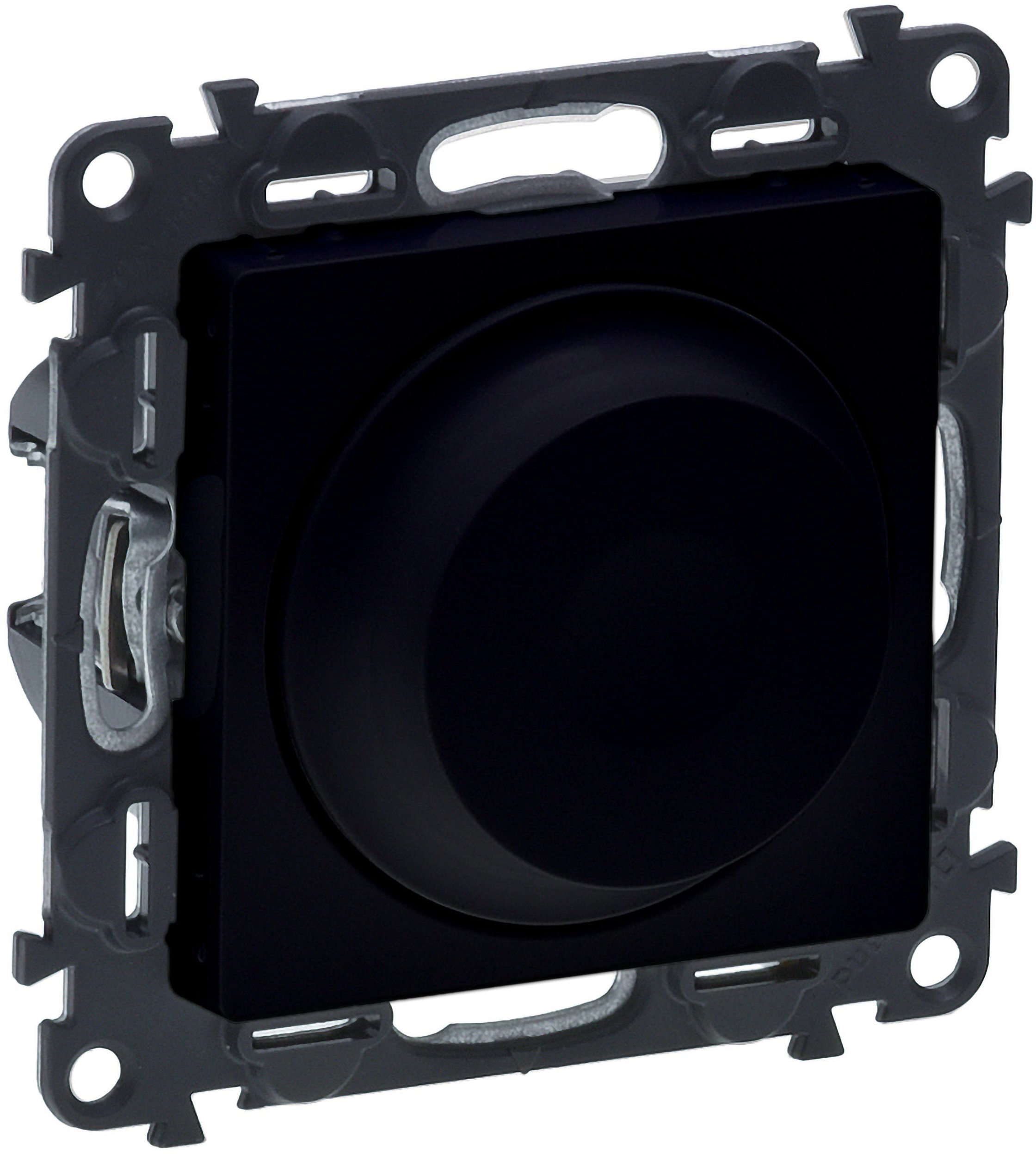 Legrand VALENA LIFE ściemniacz obrotowy bez neutralnego zacisku czarny 230V 756360