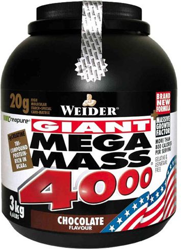 Weider Mega Mass 4000 Truskawka 3kg