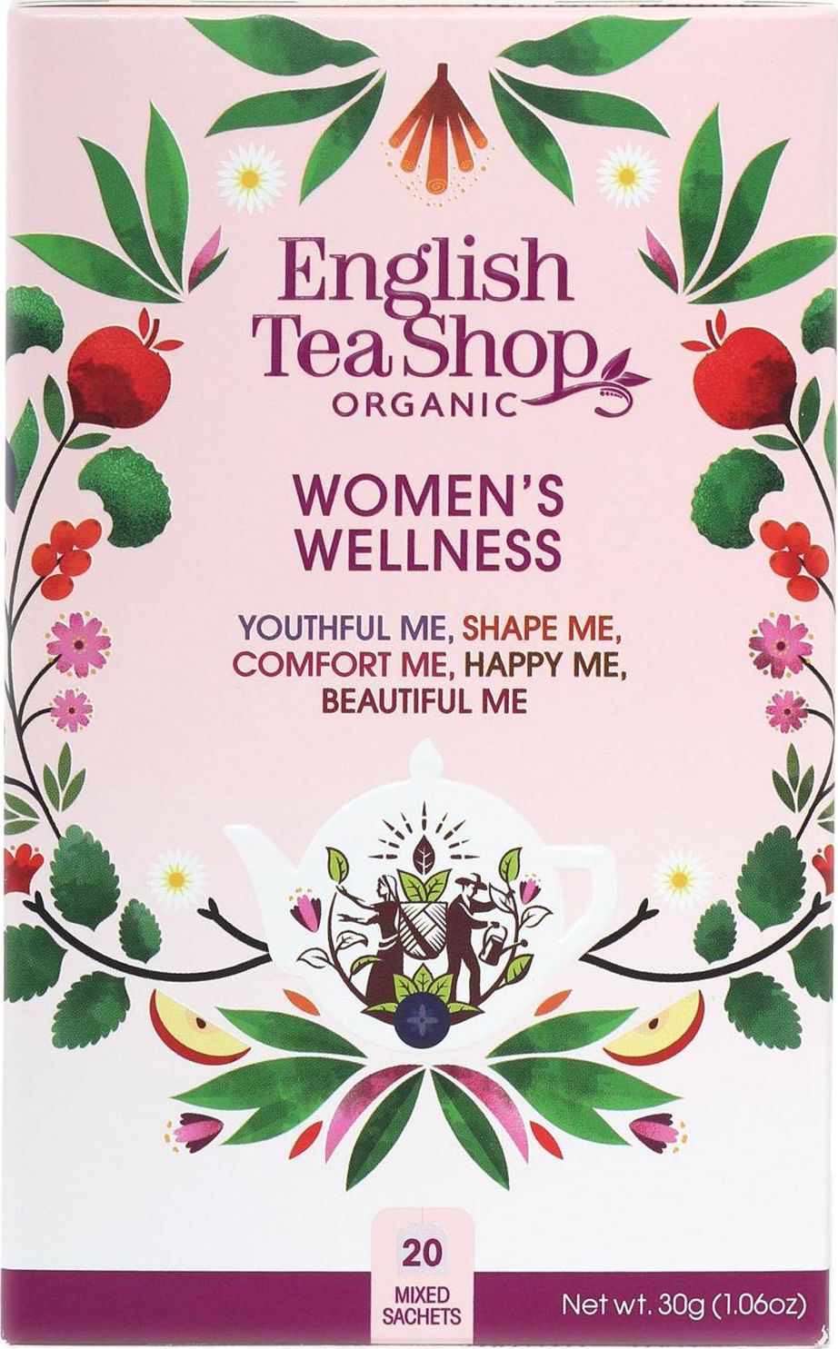 English Tea English Tea Shop, Herbata Mix Smaków, WOMAN’S WELLNESS, 30g