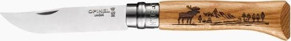 Opinel Opinel Nóż Animalia Oak Moose 08