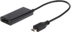 Adapter USB Gembird microUSB - HDMI + microUSB Czarny (AMHL002)