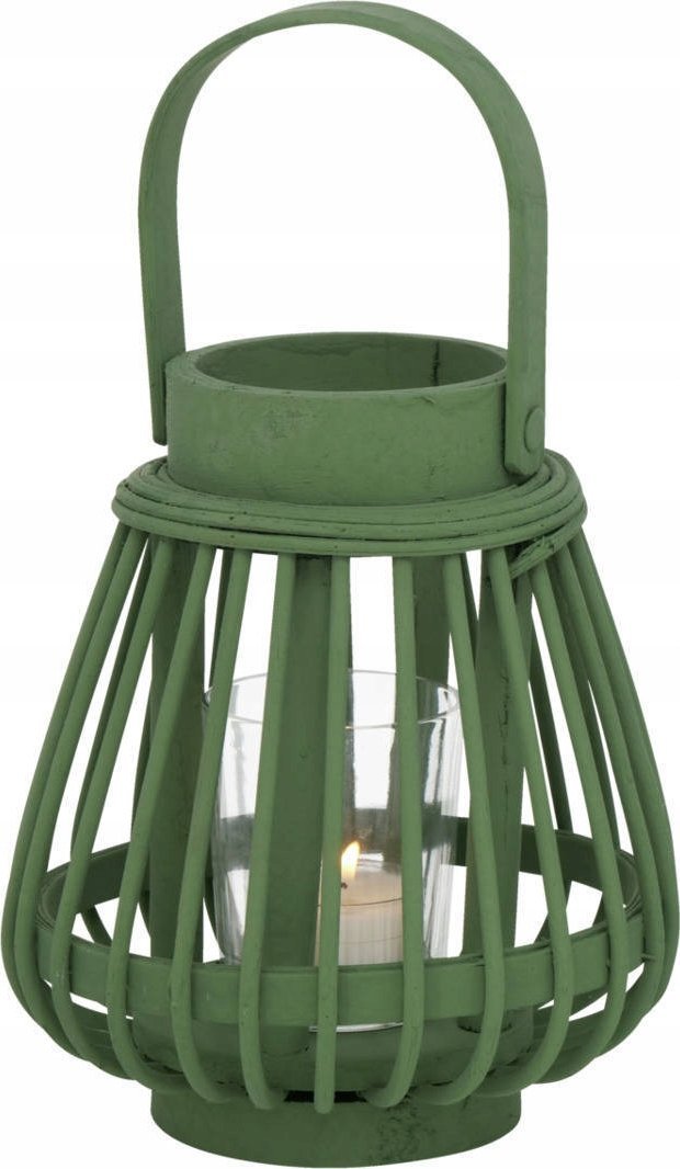 Boltze Bambusowy lampion Ilvie,16 cm, tealight