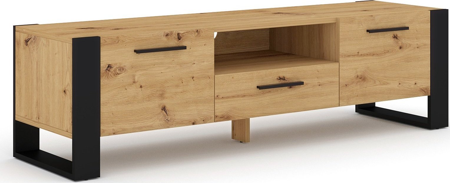 Elior Szafka RTV dąb artisan - Imatra 3X