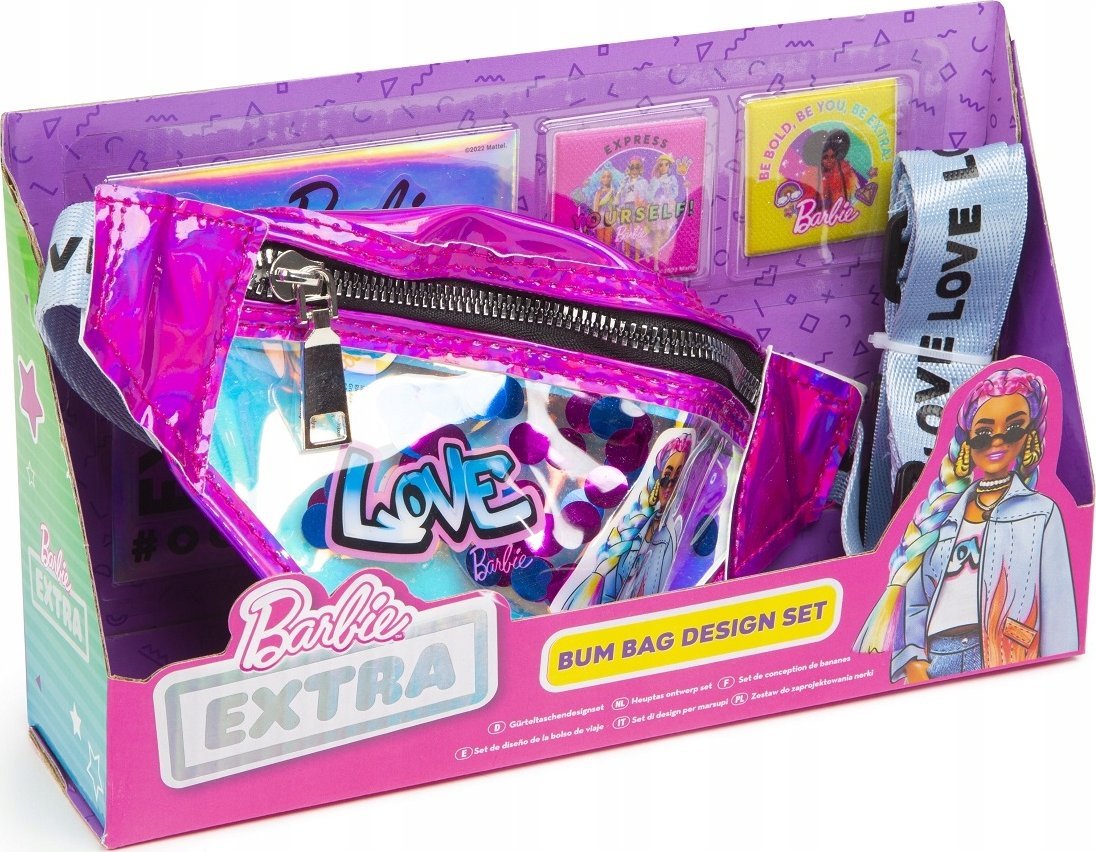 RMS *****Barbie Extra torebka nerka set 99-0057 52333