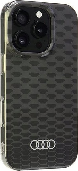 Audi Audi IML Stitching Pattern MagSafe iPhone 16 Pro 6.3" czarny/black hardcase AU-IMLMIP16P-Q5/D3-BK