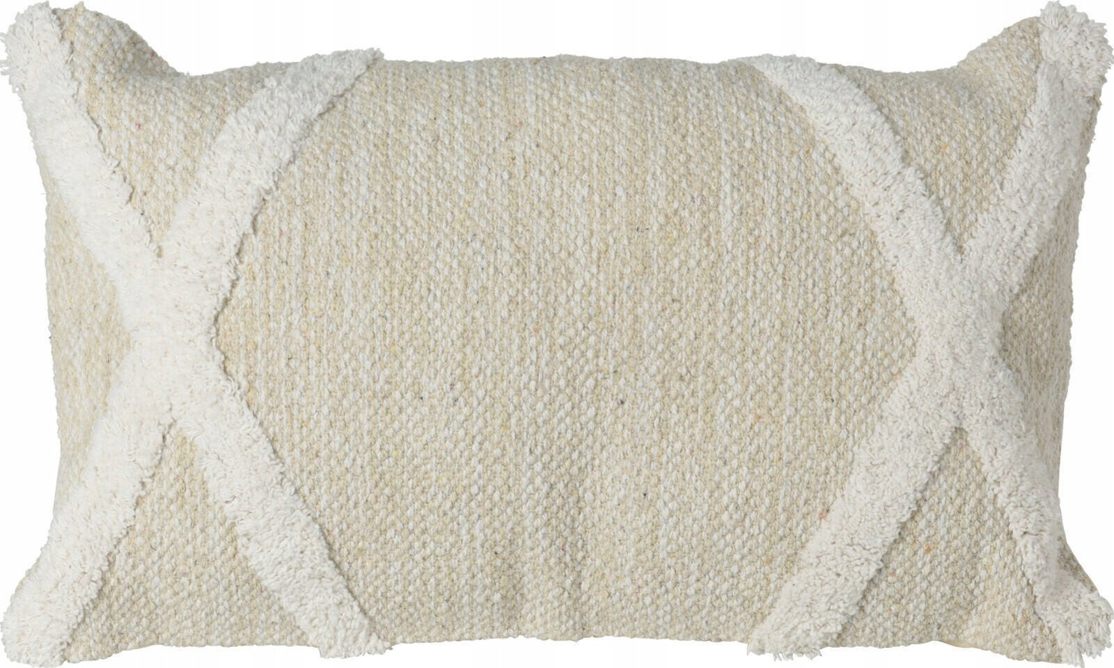 Home Styling Collection Dekoracyjna poduszka, efekt lnu, 30 x 50 cm