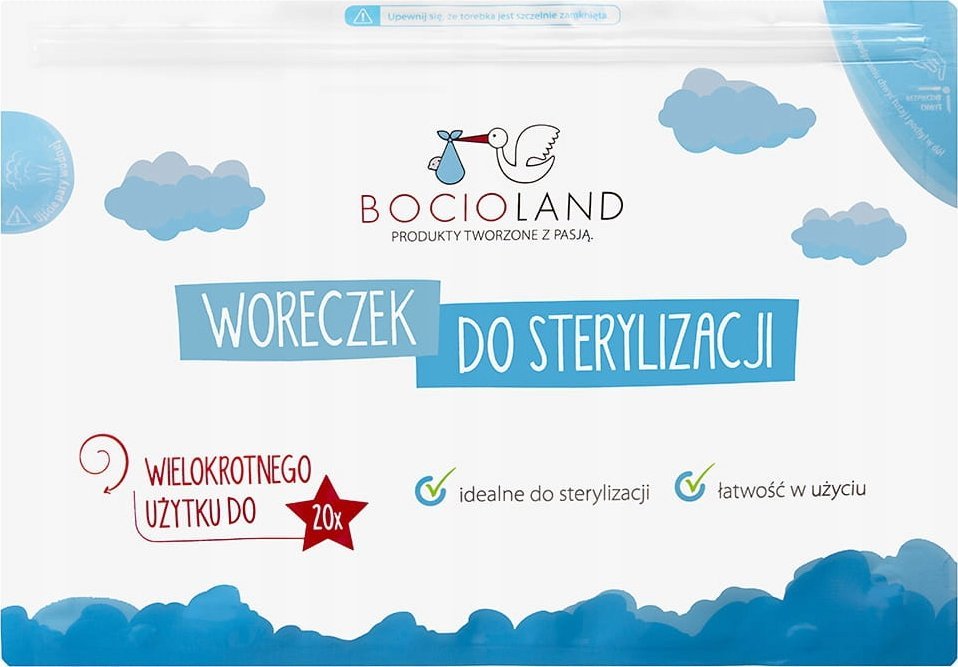 1622 WORECZKI DO STERYLIZACJI 5SZT BL162