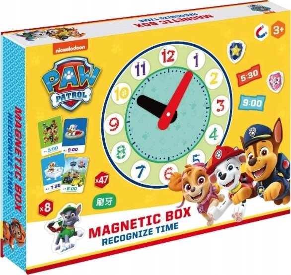 Pan i Pani Gadżet Tablica Magnetyczna Układanka Puzzle Czas Zegar