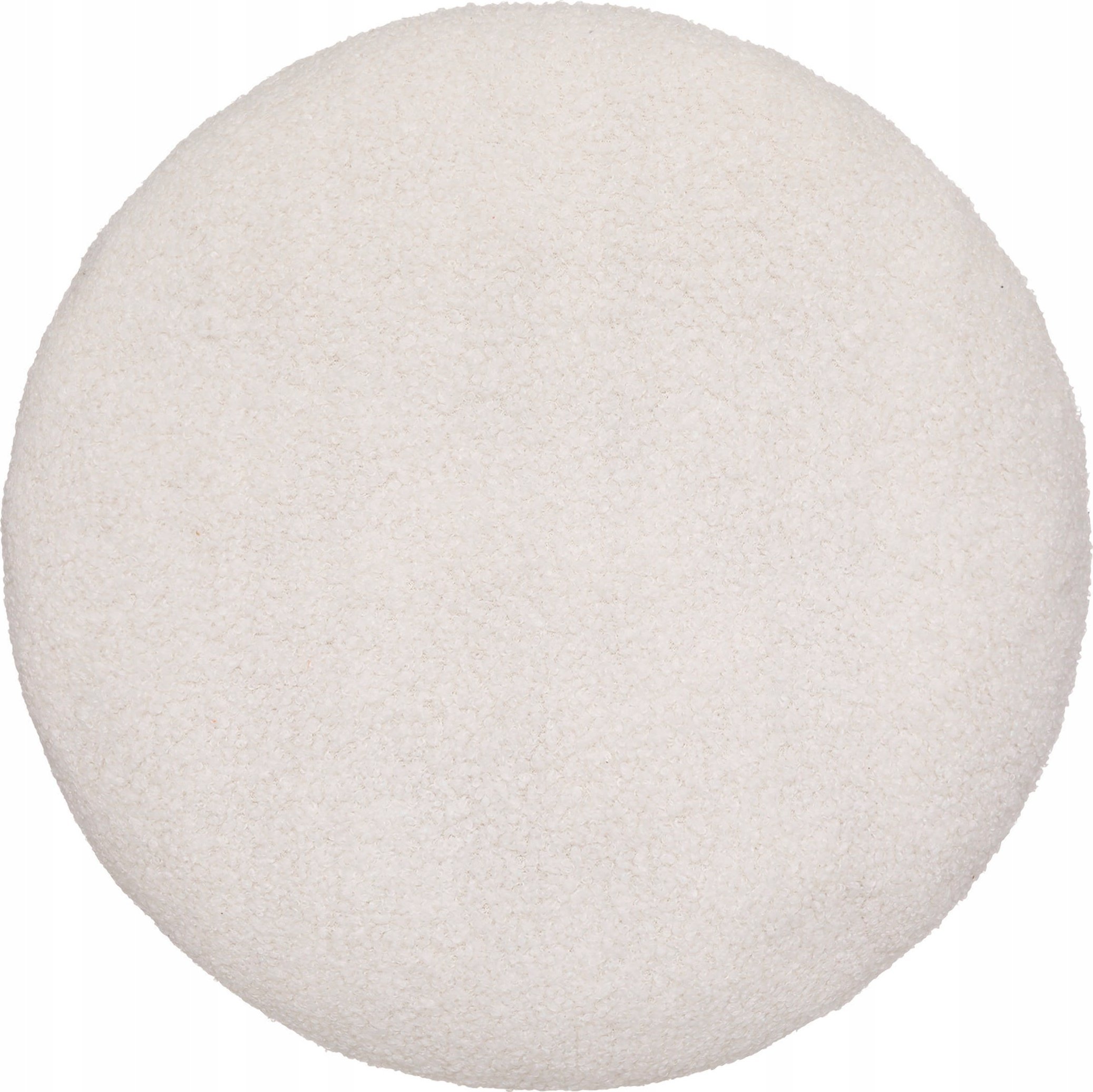 Atmosphera Poduszka dekoracyjna z efektem baranka, Ø 40 cm