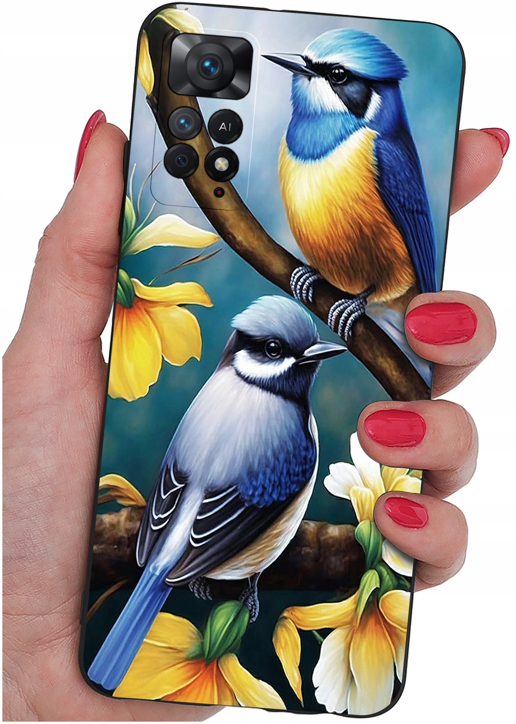 ETUI do Xiaomi Redmi Note 11 Pro | WZORY | SILIKONOWE MATT CASE + SZKŁO 9H