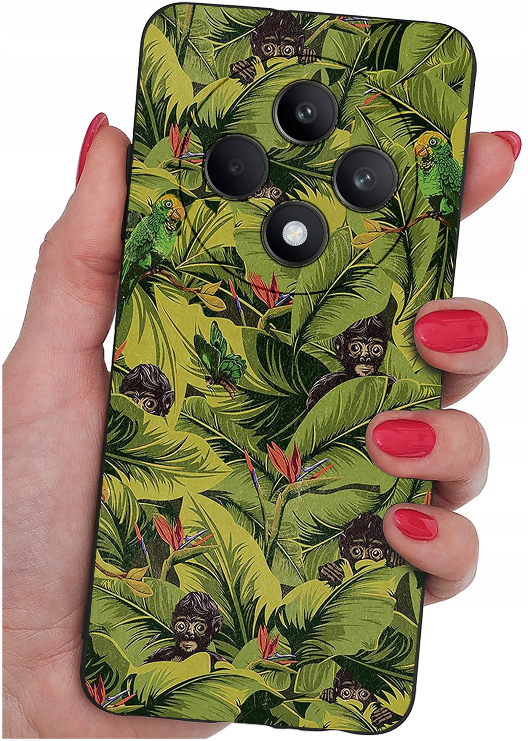 Etui do Oppo Reno 12 F 5G | 12 FS 5G WZORY |SILIKONOWE MATT CASE + SZKŁO 9H