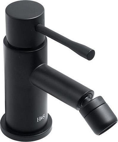 Bateria bidetowa Hagendsen&Smith jednootworowa Czarny matowy